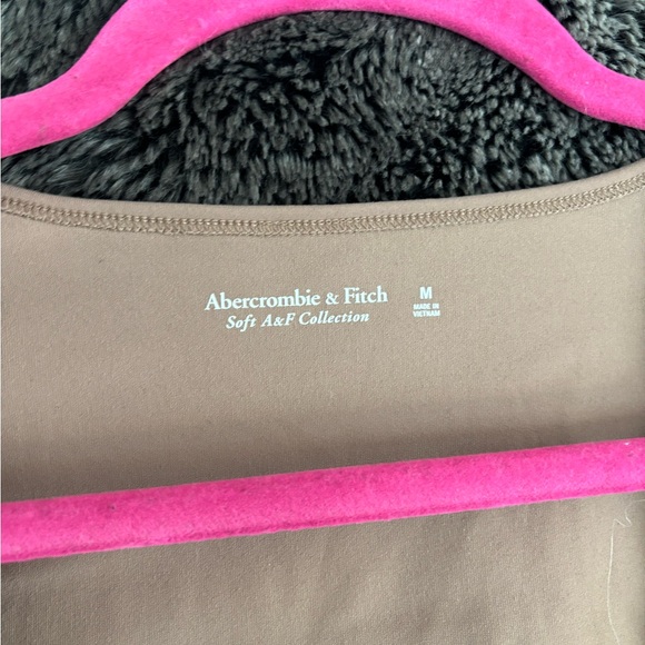 Abercrombie and Fitch Women's Tan Long Sleeve Bodysuit - Picture 2 of 5